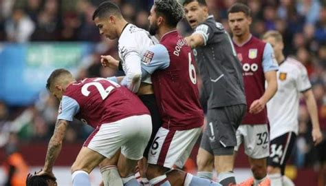 Watch Cristiano Ronaldos Fight With Mings As Aston Villa End