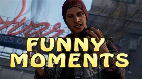 Infamous Second Son Funny Moments Youtube