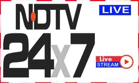 Watch NDTV India Live News TV Channel In India