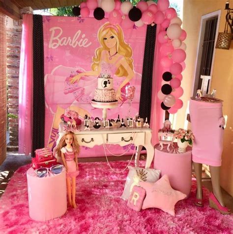 Barbie Birthday Party Ideas Photo Of Barbie Party Decorations