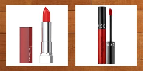 15 Best Red Lipsticks 2022 Top Affordable Drugstore Lipsticks