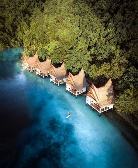 Discover Hotels On Instagram Sunset Paddles And Floating Villas 🏡🌴📷