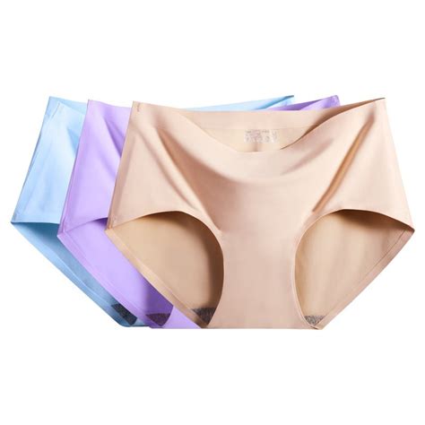 Ice Silk 2021 Seamless Women Panties Underwear Cool Breathable