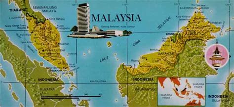 Gambar Peta Malaysia Lengkap Tarunas