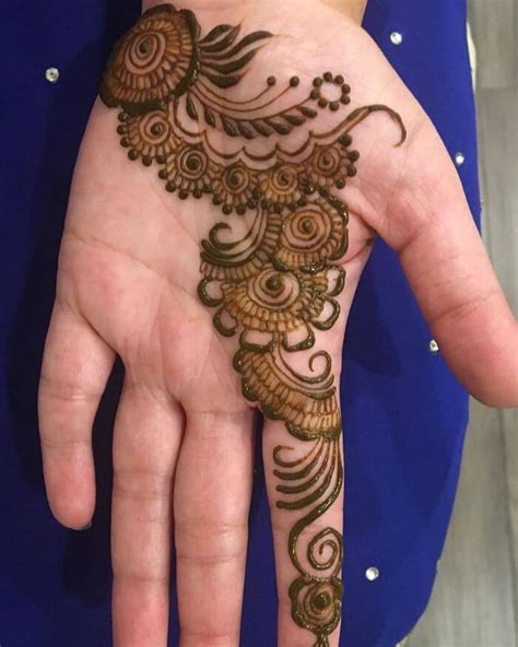 Simple Arabic Mehndi Designs For Front Hand K4 Fashion