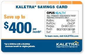 Vascepa coupon card show all current active groupon coupons, promo codes & deals. Antiretroviral Medication - KALETRA® (lopinavir/ritonavir)