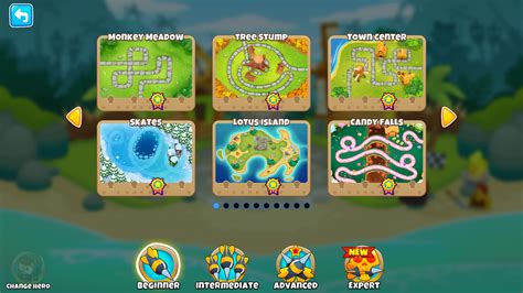 Beginner Maps Bloons Td 6 Interface In Game