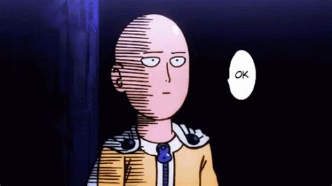 Lucky for us, we have memes to show off his failure. One Punch Man GIFs | Tenor