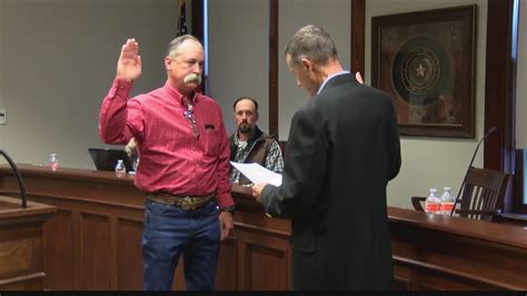 Hemphill County Commissioners Appoint Brent Clapp Interim Sheriff Youtube
