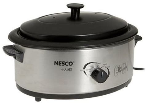 Maybe you would like to learn more about one of these? Nesco 6-Quart Stainless Steel Roaster - Appliances - Small ...