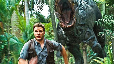 Indominus Rex Escape Scene Jurassic World Movie Clip 2015 Youtube