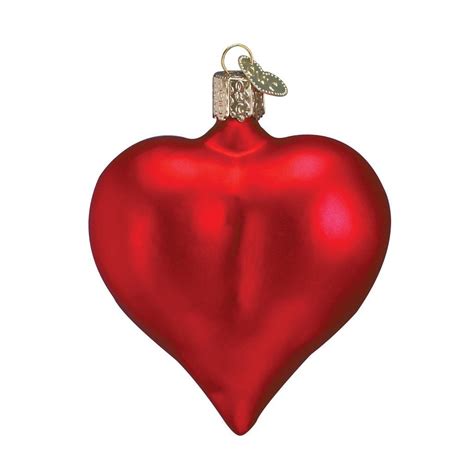 Our Large Matte Red Heart Ornament Could Be The Inspiration For Your