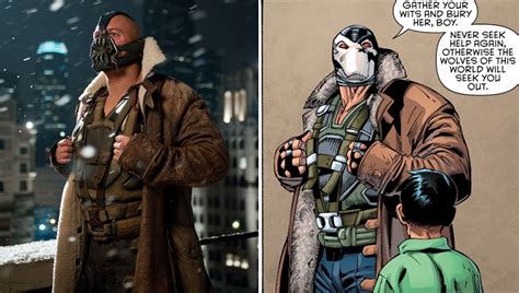 Bane Without Mask Comic