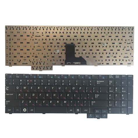 แป้นพิมพ์：new Russian Keyboard For Samsung Rv510 Nrv510 Rv508 Nrv508