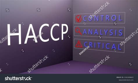 Haccp Concept Systematic Identification Assessment Management Stock