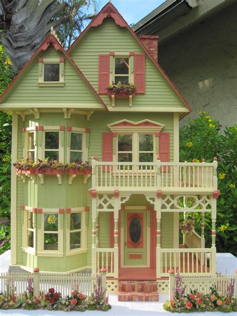 Dollhouses By Robin Carey Miniature Houses Victorian Dollhouse Doll
