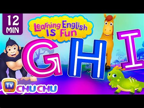 Ghi Songs Learning English Is Fun Chuchu Tv Phonics And Words