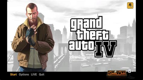 Grand Theft Auto Iv Gta4 Intro Youtube