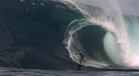 Unreasonable Big Wave Surfing Gedanken Von Pro Surfer Mark Mathews