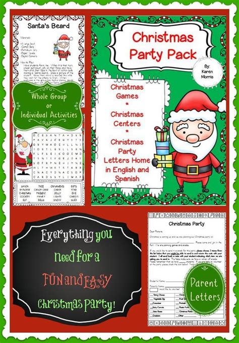 Kid Christmas Party Games Kids Christmas Party Christmas Party Games