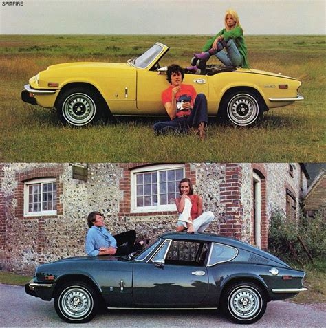 From The Brochure For The Usa Market In 1973 Triumph Spitfire 1500