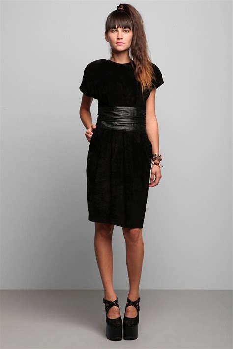 Wide Black Belt With Black Dress The Perfect Wide Waist Belt To