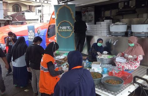 NET Dan Rumah Zakat Turun Tangan Bantu Korban Gempa Cianjur