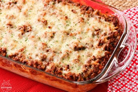 Out Of This World Baked Spaghetti A Southern Soul