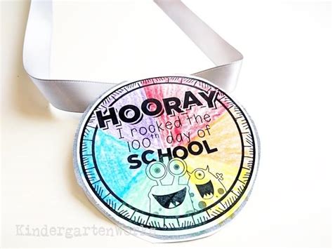 100th Day Necklace Printable