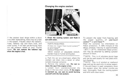 Toyota Celica Owners Manual 1976 Au Page 53 100dpi Retro Jdm