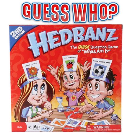 Hedbanz Second Edition With Brand New Cards For Kids Board Game On Storenvy