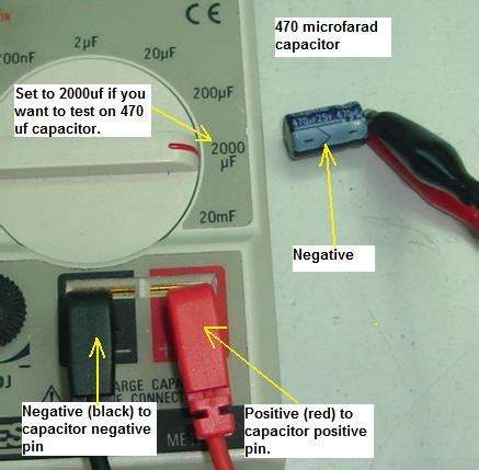 How To Check A Capacitor Using Multimeter