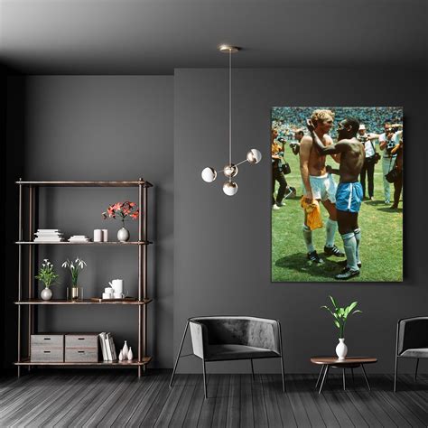 Bobby Moore And Pele Canvas Print And Poster Canvas Art Rocks Canvas
