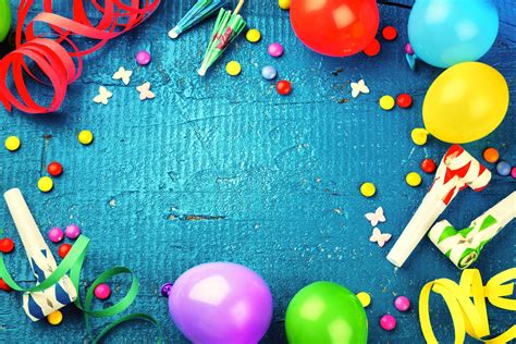 Download Colorful Party Balloon Holiday Birthday K Ultra Hd Wallpaper