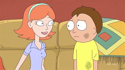 Rick And Morty Season 5 Morty And Jessica Kiss YouTube