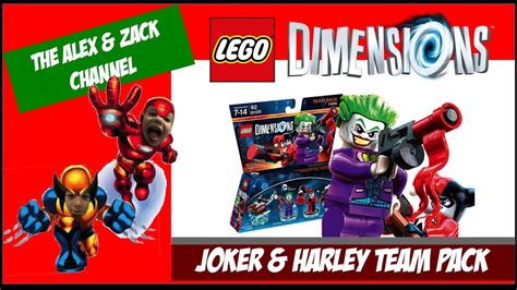 Lego Dimensions Joker And Harley Quinn Team Pack Youtube
