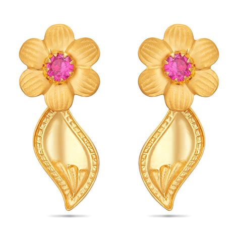 4 Gram Gold Earrings 25 Best Designs South India Jewels