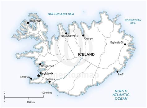 Map Of Iceland