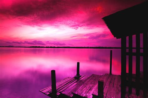 Pink Sunrise Photograph By Hafiz Afraizal Fine Art America