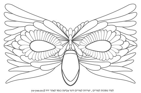 דפי צביעה של מסכות לפורים. Zayn Blog: ציורי מסכות לפורים