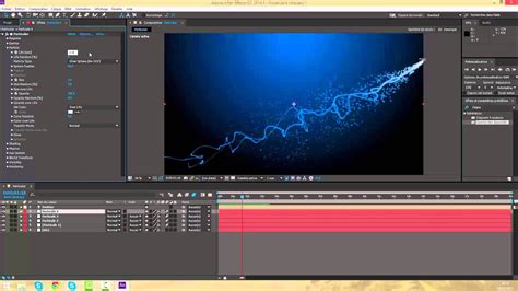 Tuto After Effects Apprendre Trapcode Particular Youtube