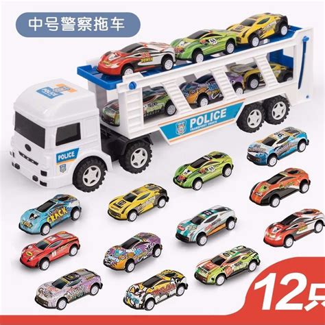 Kereta Mainan Budak Toy Car Kanak Kanak Kanak Kanak Mainan Kereta Besar Inersia Treler Aloi