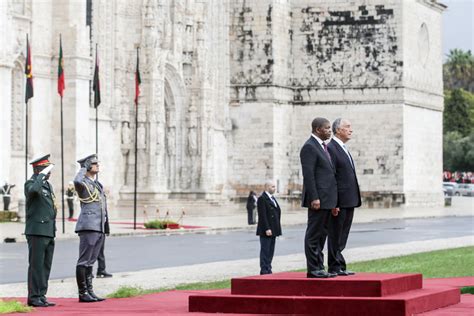 Presidente Português Recepciona Presidente De Angola Em Lisboa Jornal Mundo Lusíada