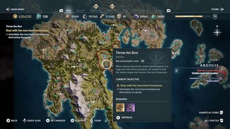 Assassin S Creed Odyssey Mission Throw The Dice Merchant Bug YouTube