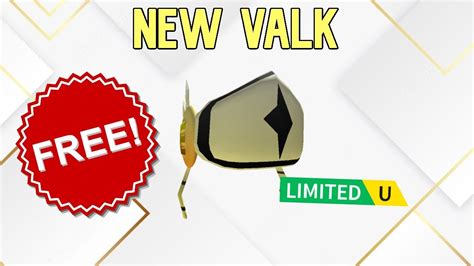 Hurry New Free Valk Helm Today Ugc Limiteds Youtube