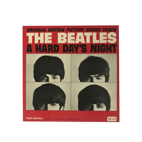 A HARD DAY S NIGHT Album Mono Beatle Memories