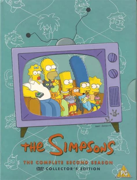 The Simpsons The Complete Second Season Boxset Region 2 Pal Dvd £2
