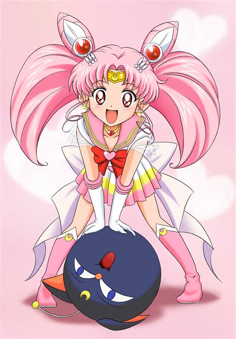 Chibi Usa Sailor Chibi Moon Super Sailor Chibi Moon And Luna P