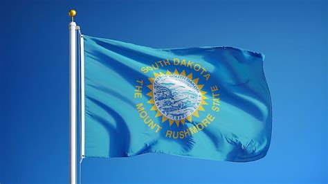 South Dakota State Flag Worldatlas