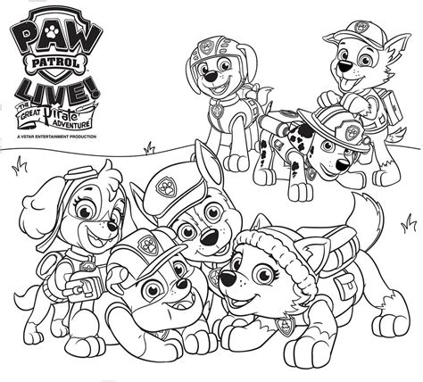 Disegni Di Paw Patrol Da Colorare Disegni Colorare Com